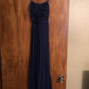 Junior Bridesmaids Dress - Color: Marine / Navy - Size 8